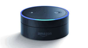 Altavoz inteligente compacto para el hogar