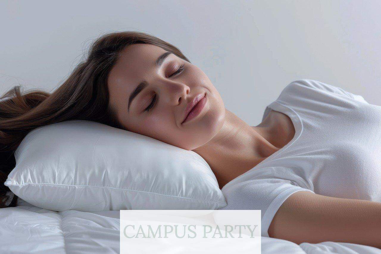 woman, bed, sleep