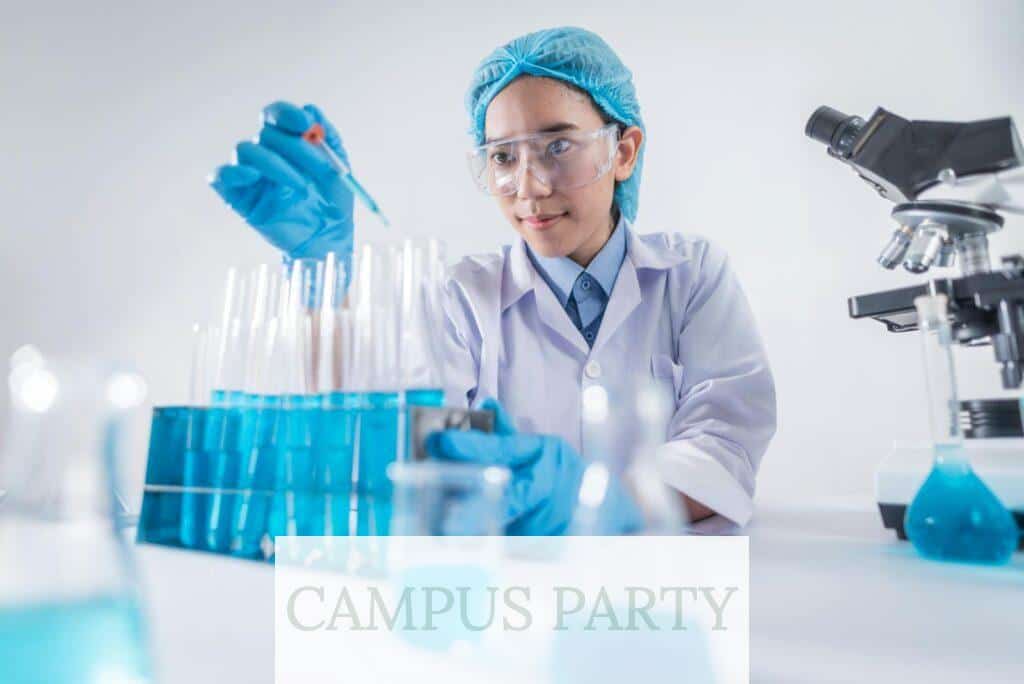 Photo Of Female Scientist Working On Laboratory